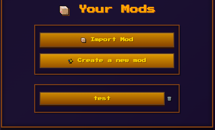 Creating mod page image